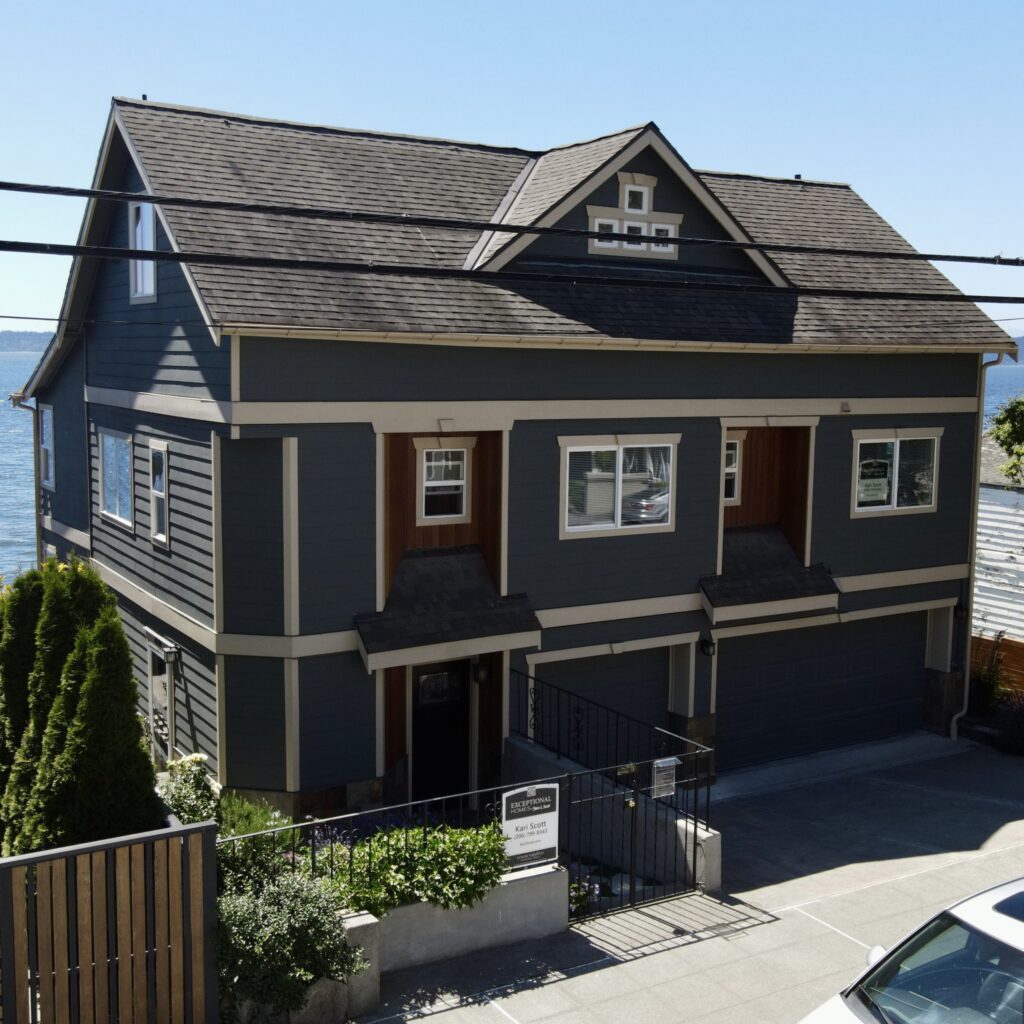Exterior painting project completed by NE Portland Painters in Seattle, Washington. 